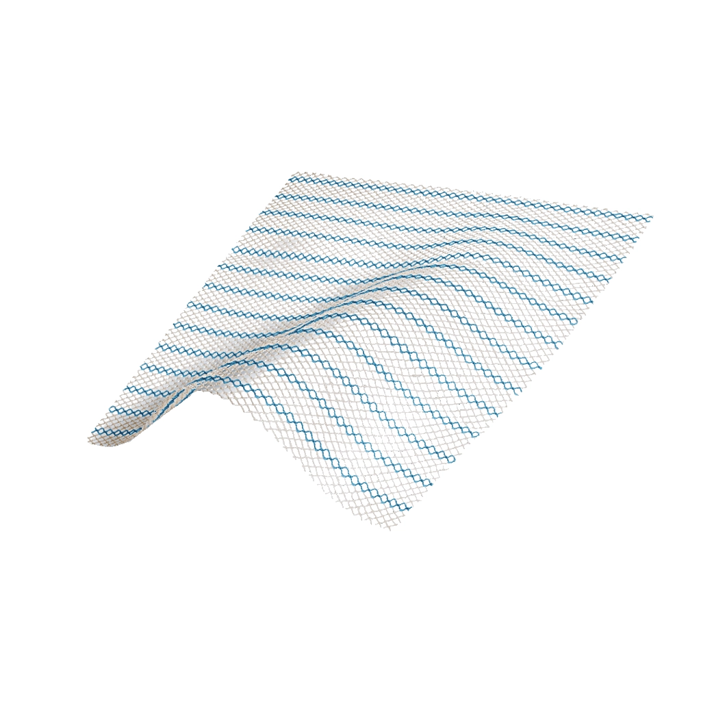 Clever Partially Absorbable Mesh